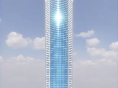 Parametric Building 1b8 3D model