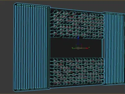 Wine Shelf 7 3D model