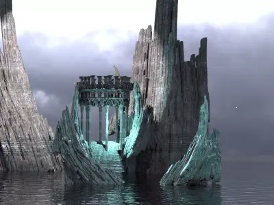 Fortress of solitude 3 3D model
