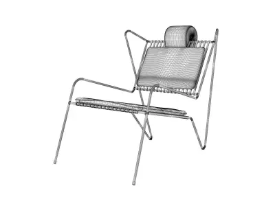Capri Easy Chair 3D model