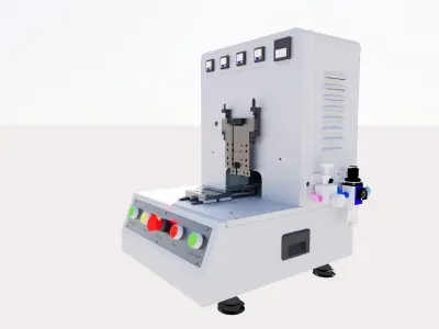 Automatic pressure holding fixture 3D model
