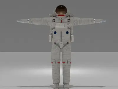 SPACE ASTRONAUT  3D model