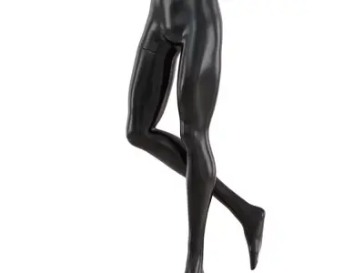 Mannequin legs female 93 3D model