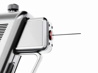 Syringe  Low-poly 3D model