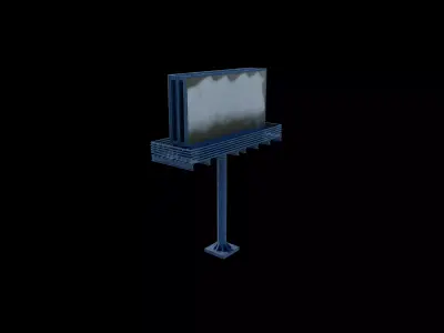 Billboard  3D model