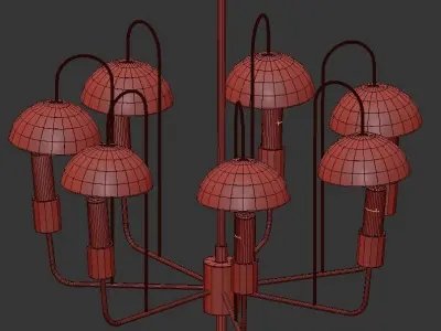 Rare Chandelier 3D model