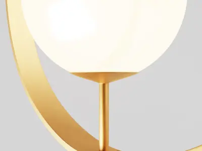 geometric pendant lamp 3D model