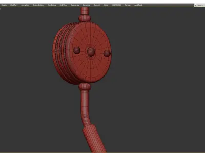 TEODINE SCONCE Low-poly 3D model