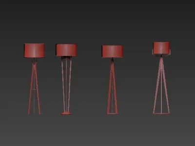 Floor lamp 3D model