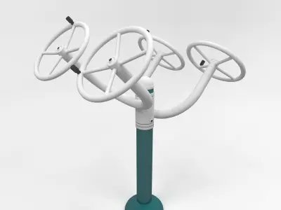 Collection Gym Outdoor 2 3D Model Pack