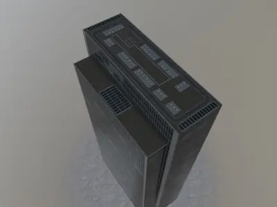 London 10Upper Bank Low-poly 3D model