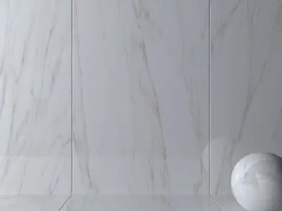 Wall Tiles Museum Gioia Silver 160x320 Set 2 Texture