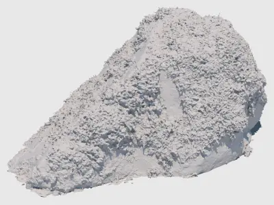 Kate Moss Rock 3D model