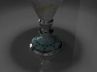 Classical Lamp Free 3D model