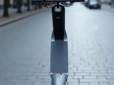 Sleek Urban E Scooter 3D model