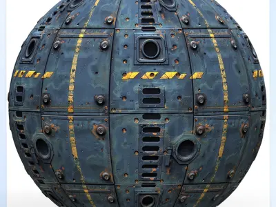 Sci-FI Seamless Texture Texture 9