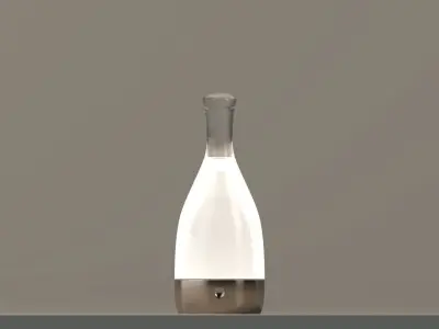 Bottle Lamp 3D model
