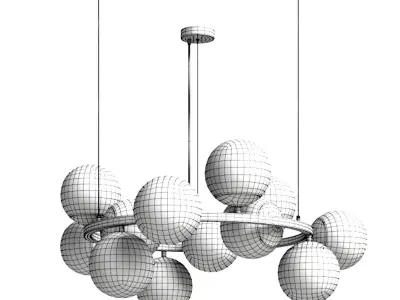 ODEON LIGHT pendant chandelier 3D model