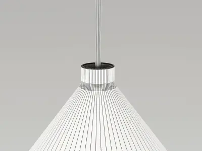 Nevlinge Pendant Lamp White 3D model