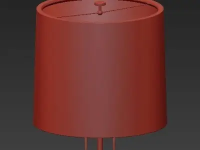 Franco Floor Lamp Arteriors 3D model