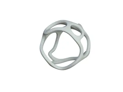 SciFi Cube Object No 34293 Low Poly Shape Texture
