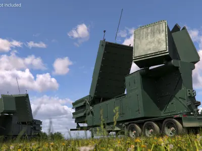  Field Radar Unit Dark Green Dusty Rigged 