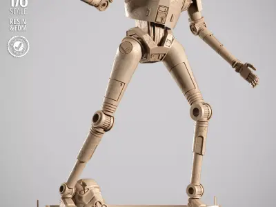STAR WARS K2S0 Sculpture 3D print model