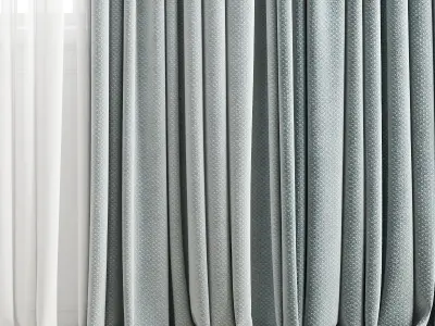 Curtain 342 3D model