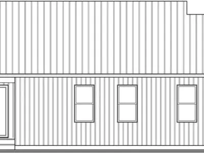 Modern Bungalow with Loft  Full 3D Architectural Model SketchUp  3D model