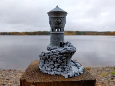 Forbidden Watchtower Free 3D print model