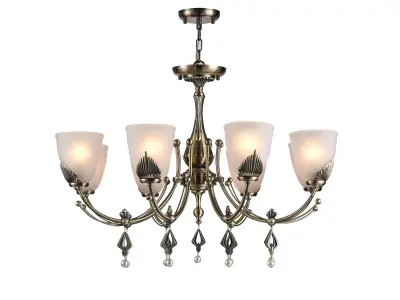Chandelier Basil RC146-PL-08-MG Maytoni Classic Free 3D model