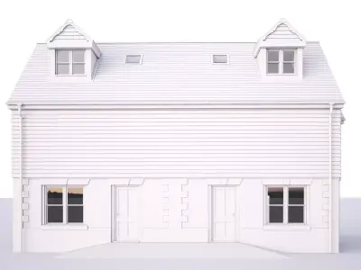 British House Chapel Road 3D model