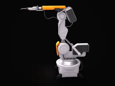 Industrial Robot 3D model