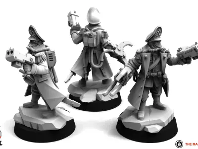 Valour Korps - General Klaus 3D print model