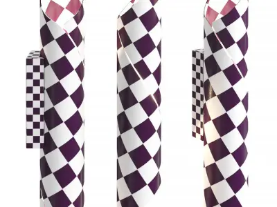 Arrow Wall Lamp 3D model