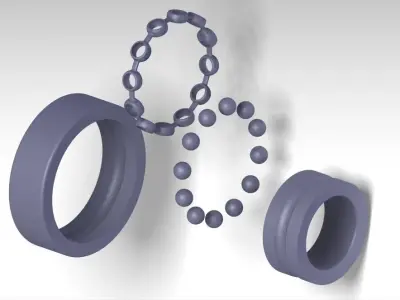 Ball Bearing 3D print model