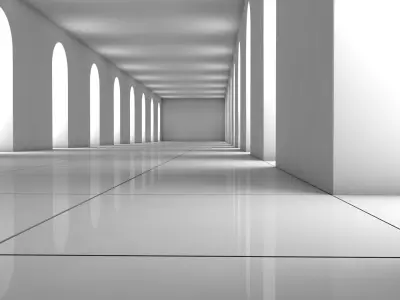 Sci Fi Corridor 3D model