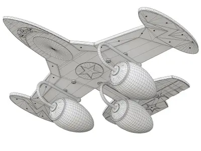 Kink Light Bomber 074502 3D model