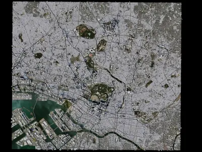 Tokyo - Japan 3D model