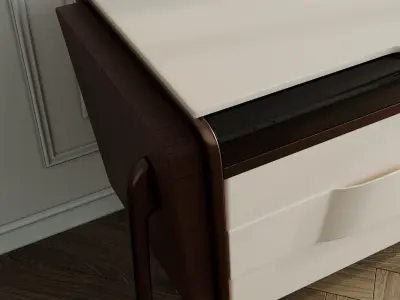 Melting light Sideboard by Turri 3D model