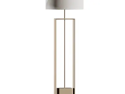 Black Tie Tosca Floor Lamp 3D model