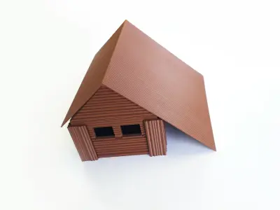 FARMHOUSE toy house 3D print model