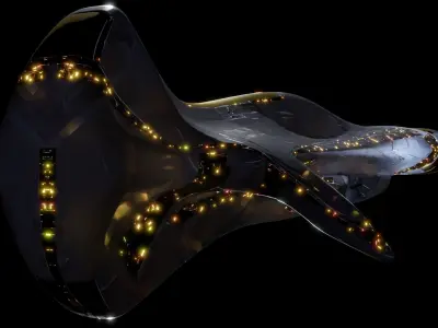 Flagship - Capitalship 3D model