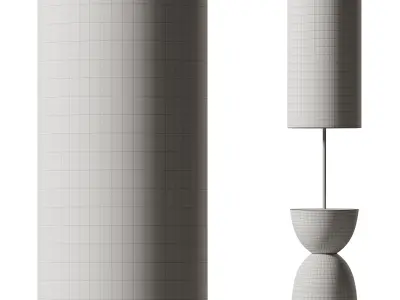 Hera Totem Floor Lamp 3D model