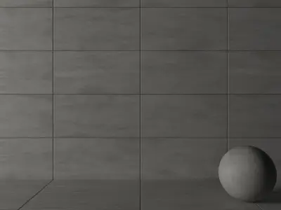 Concrete wall tiles Luce Acciaio 60x120 Set 2 Texture