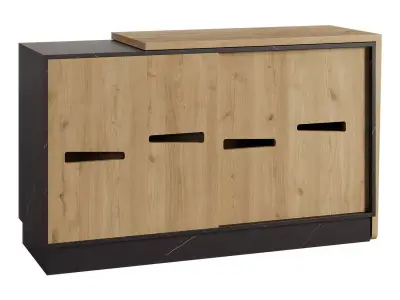 FOLDY wooden sideboard Low-poly 3D model