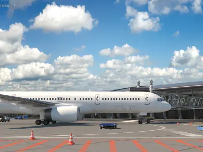  Boeing 757-200 with Cockpit Rigged 