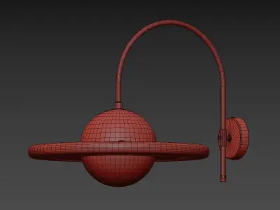 21st Century Adjustable Glass Sconce from Merve Kahraman 3D model