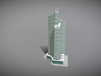 Tour First Low-poly 3D model
