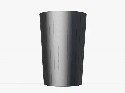 Low Poly Trash Can Low-poly 3D model purchase